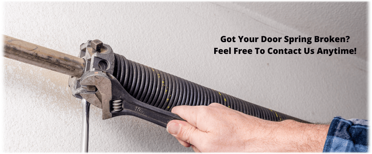 Broken Garage Door Spring Repair Dale City VA (703) 783-4392